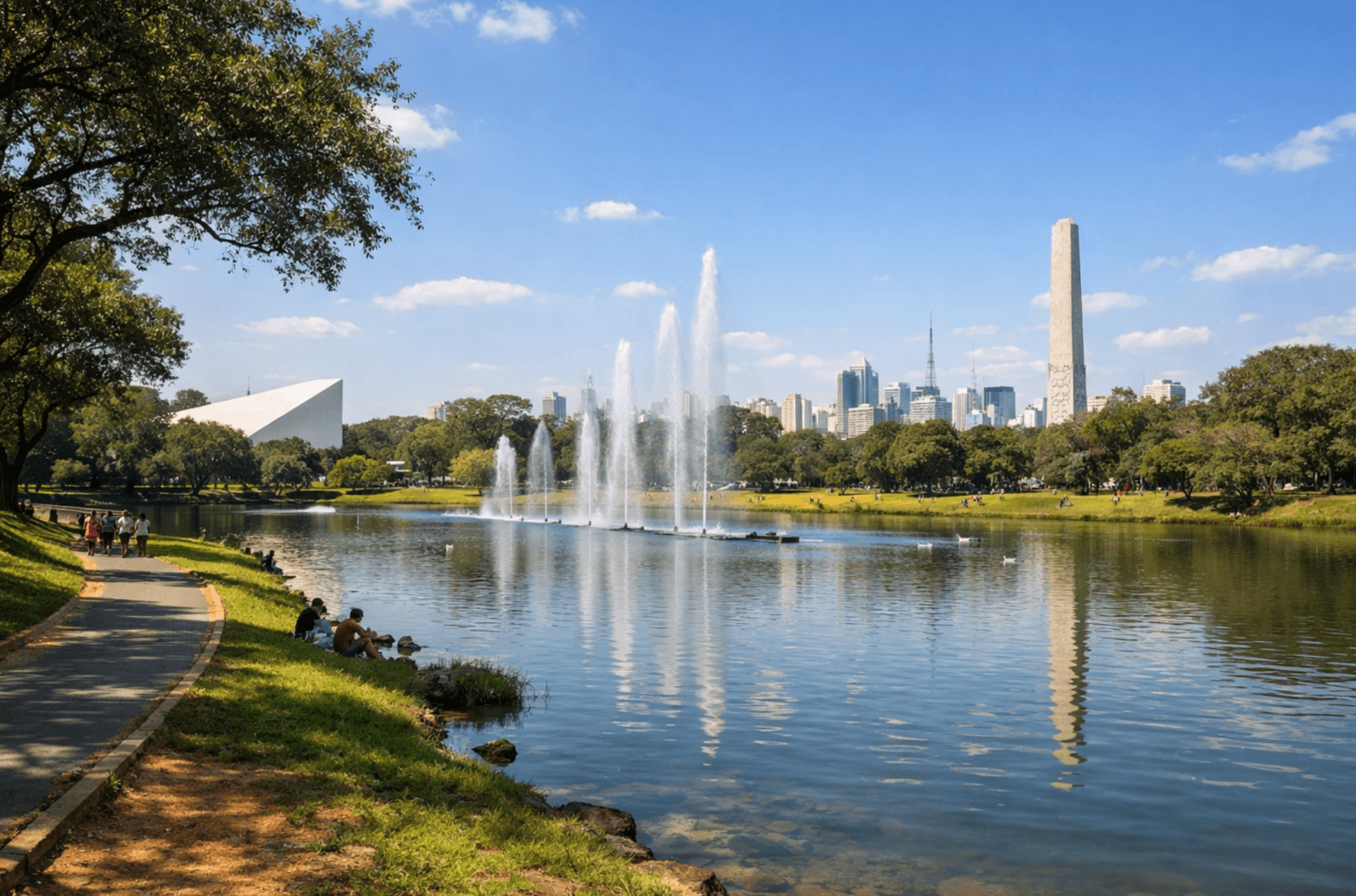 Vista do Parque Ibirapuera
