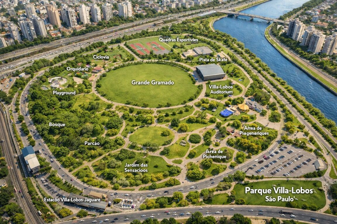 Vista do Parque Villa-Lobos